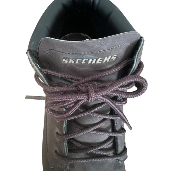 Skechers Boots Men\'s Size 12 Chocolate Brown Toric Amado Lug Sole Streetwear Y2K main image 9